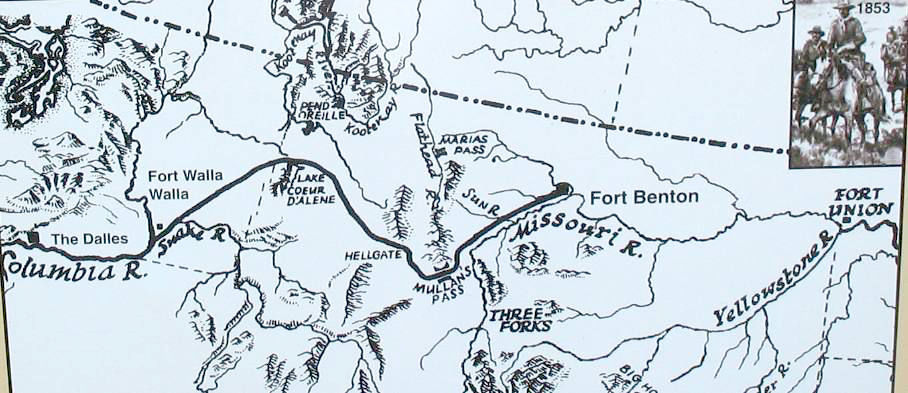 Historic Mullan Road Opened Northwest To Thousands 4620