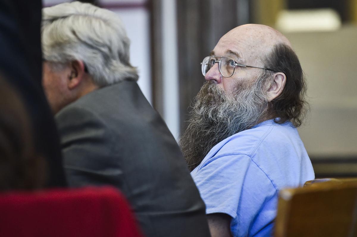 Lloyd Barrus listens to testimony