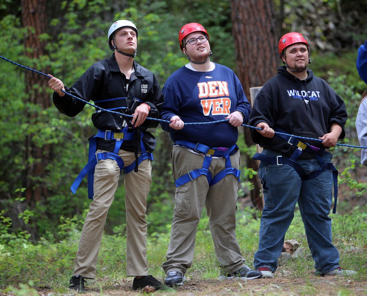 On the ropes RAC grant improves Trapper Creek Job Corps ropes course
