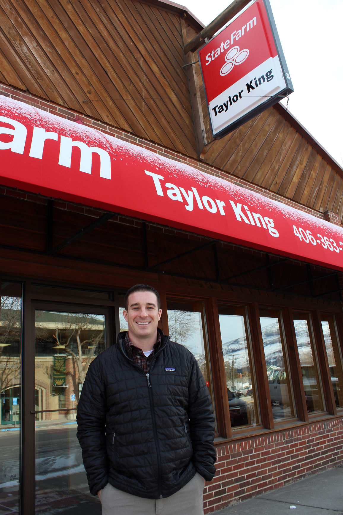 taylor king takes the reins at state farm in hamilton state farm customer service