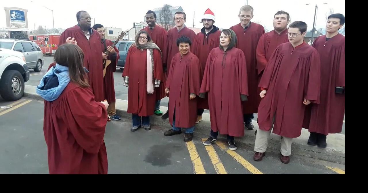 Trapper Creek Job Corps Choir serenades Bitterroot Valley businesses