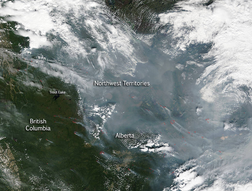Canadian Fire Season Previews Montana Risk And Smoke Filled Valleys Local 8532