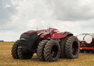 Wave of the future: Case IH driverless tractor for row crops