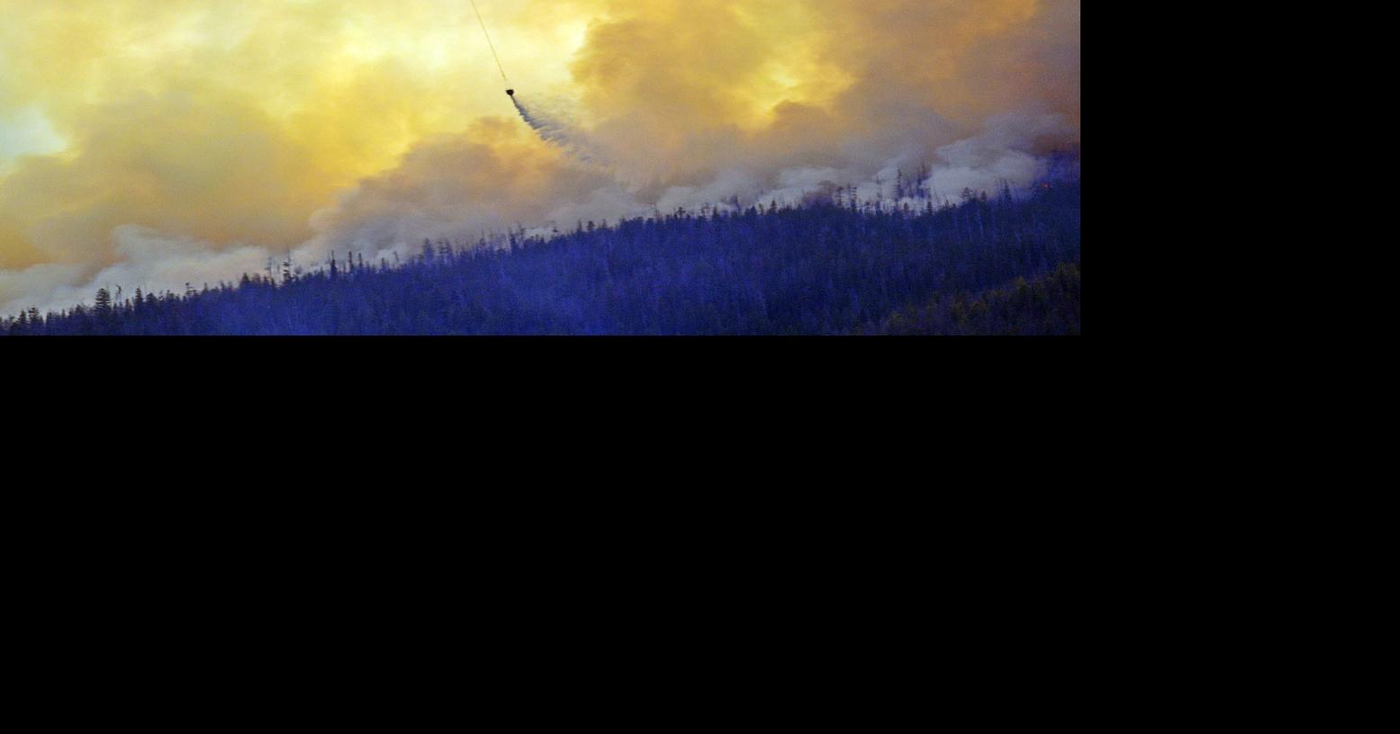 Observation fire grows to nearly 1,300 acres