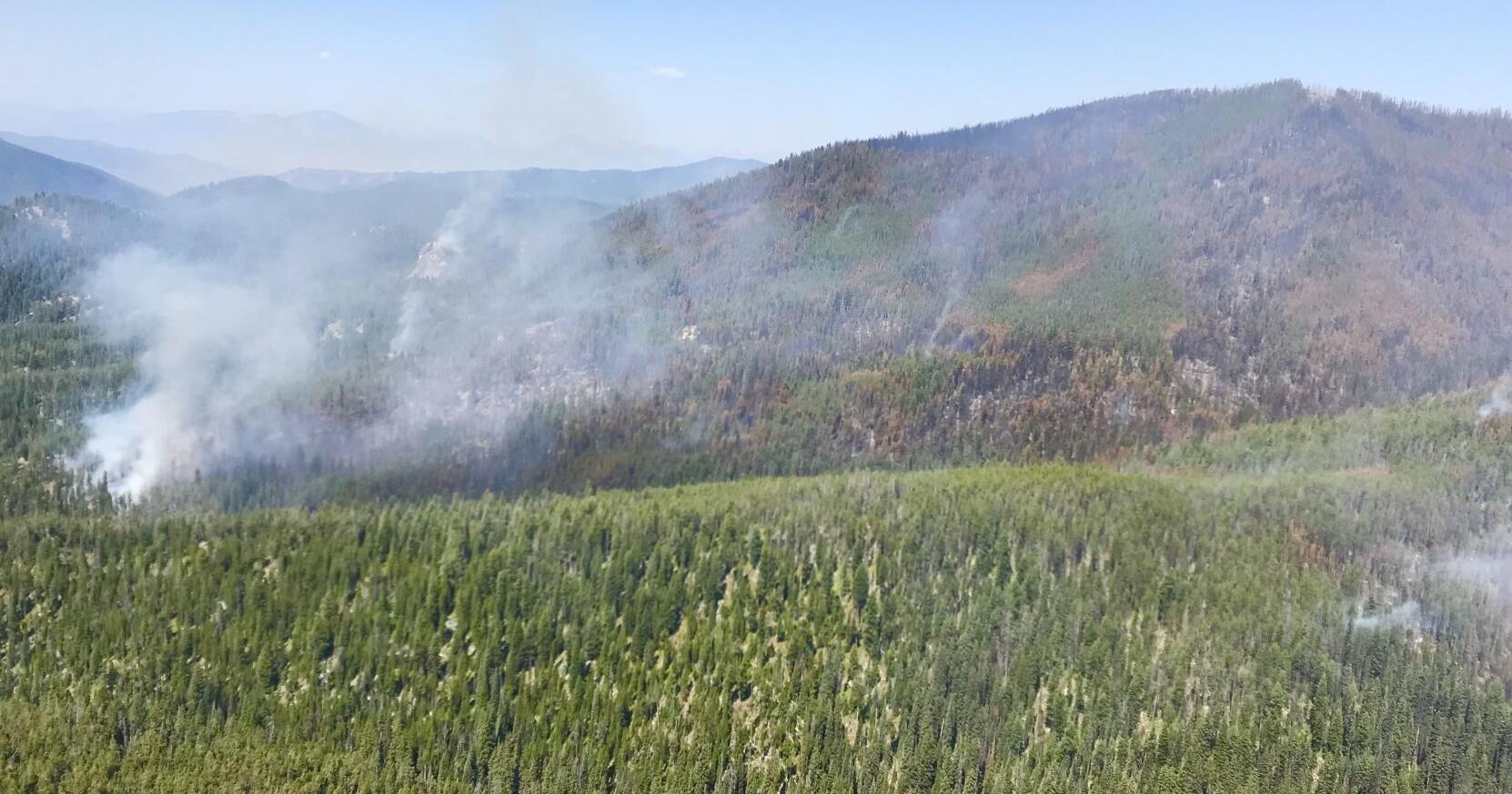 Bowles Creek fire at 3,559 acres; BNF lowers fire danger - Vimarsana News