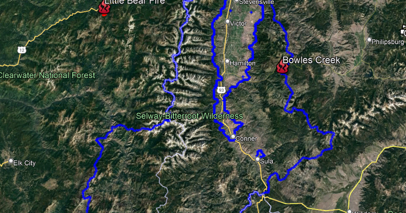 Bowles Creek wildfire near Hamilton grows to 1,698 acres - Vimarsana News