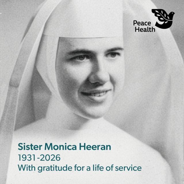 Sister Monica Heeran, longtime PeaceHealth leader and Northwest healthcare pioneer, dies at 95