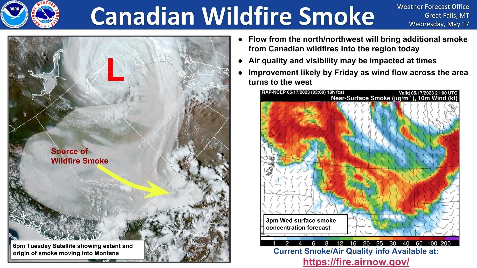 Smell smoke You can thank Canadian wildfires