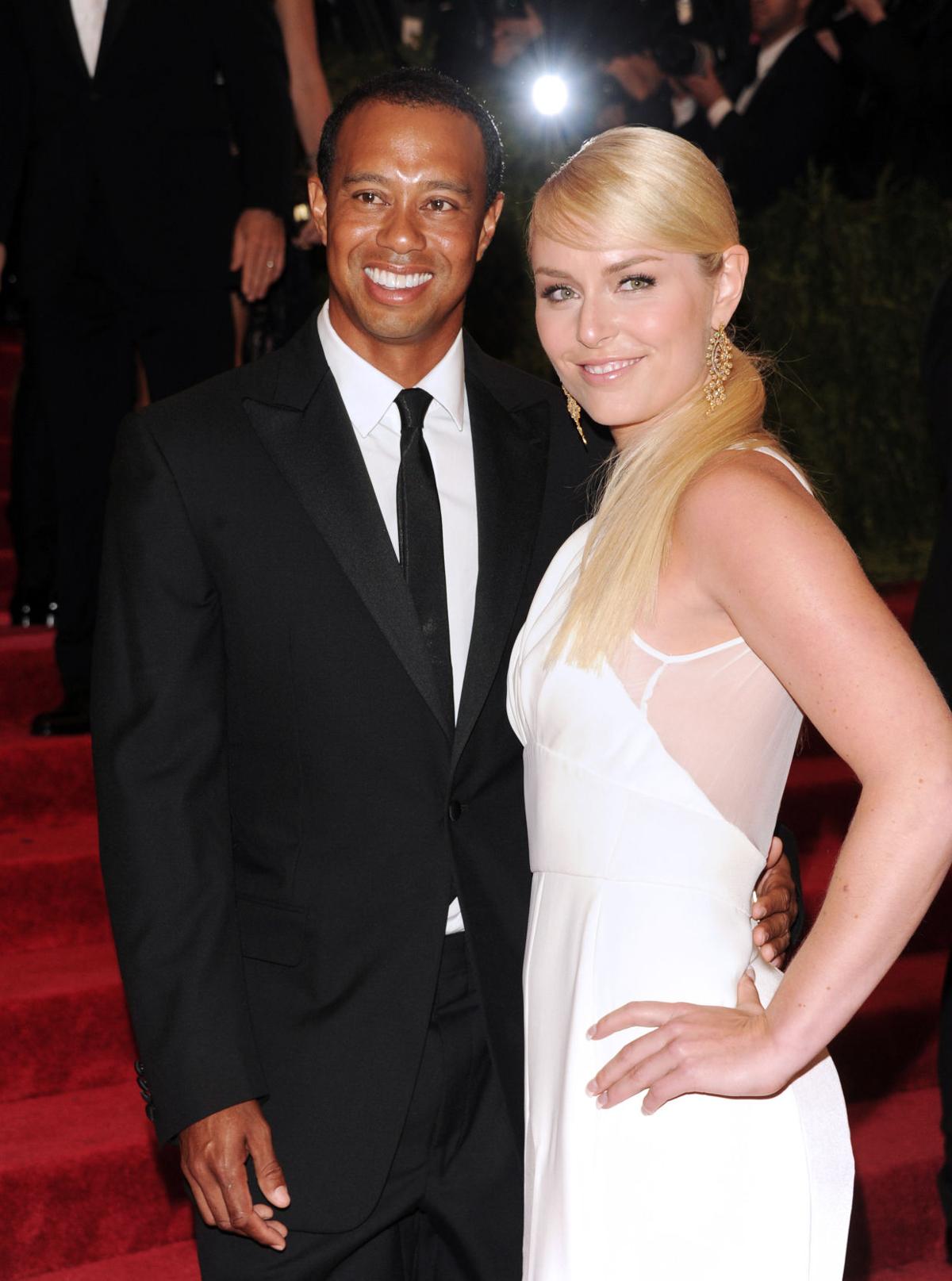 2013: Tiger Woods, Lindsay Vonn