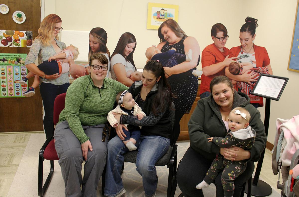 WIC moms with cutouts