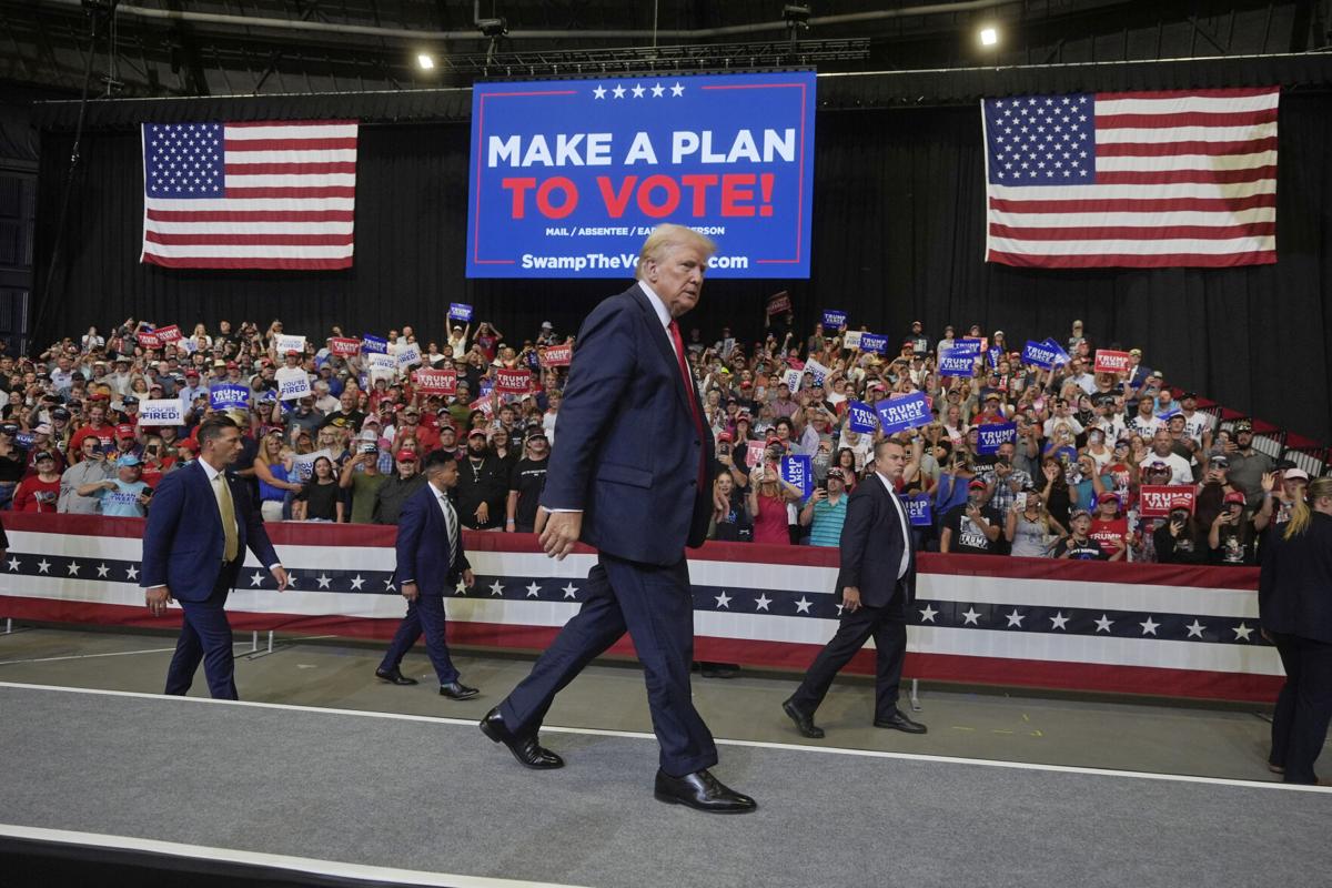 Trump flip-flops on hacked materials after campaign targeted