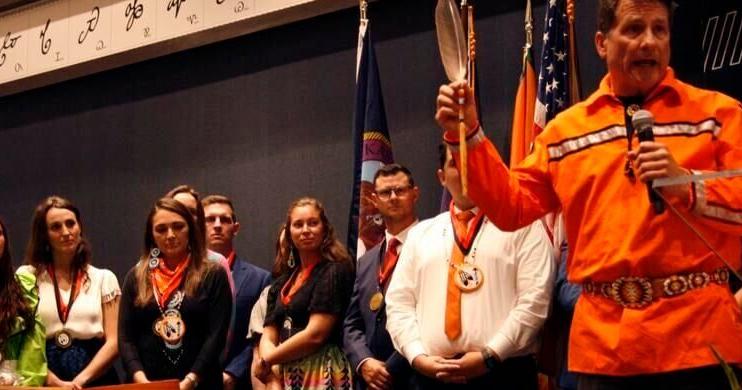 Tribal ceremony honors Cherokee medical school graduates - Vimarsana News