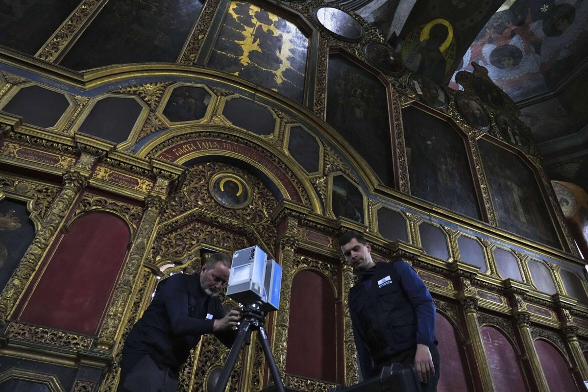 UN-backed team working to preserve Ukraine historical sites