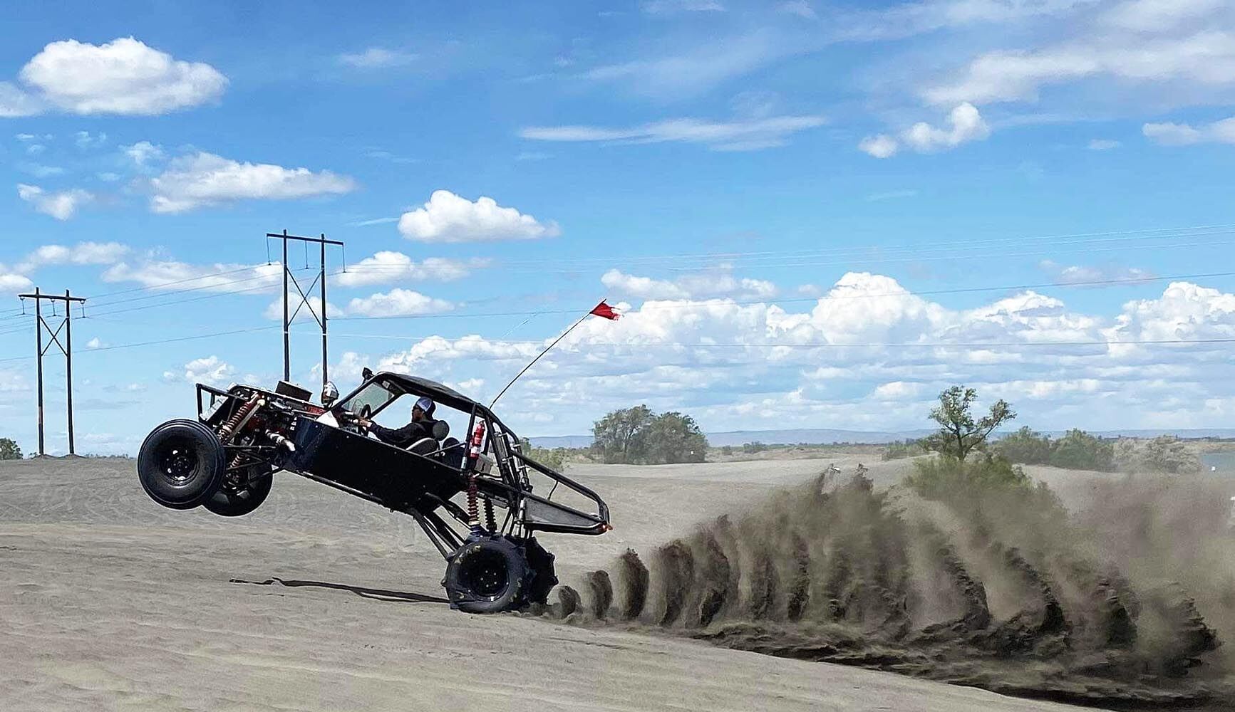 Sand drag, flat track racing at Ravalli 