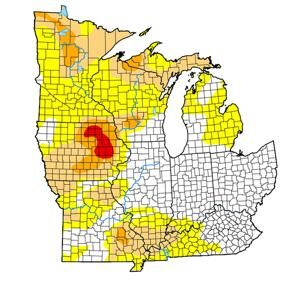 Drought persists despite recent precip