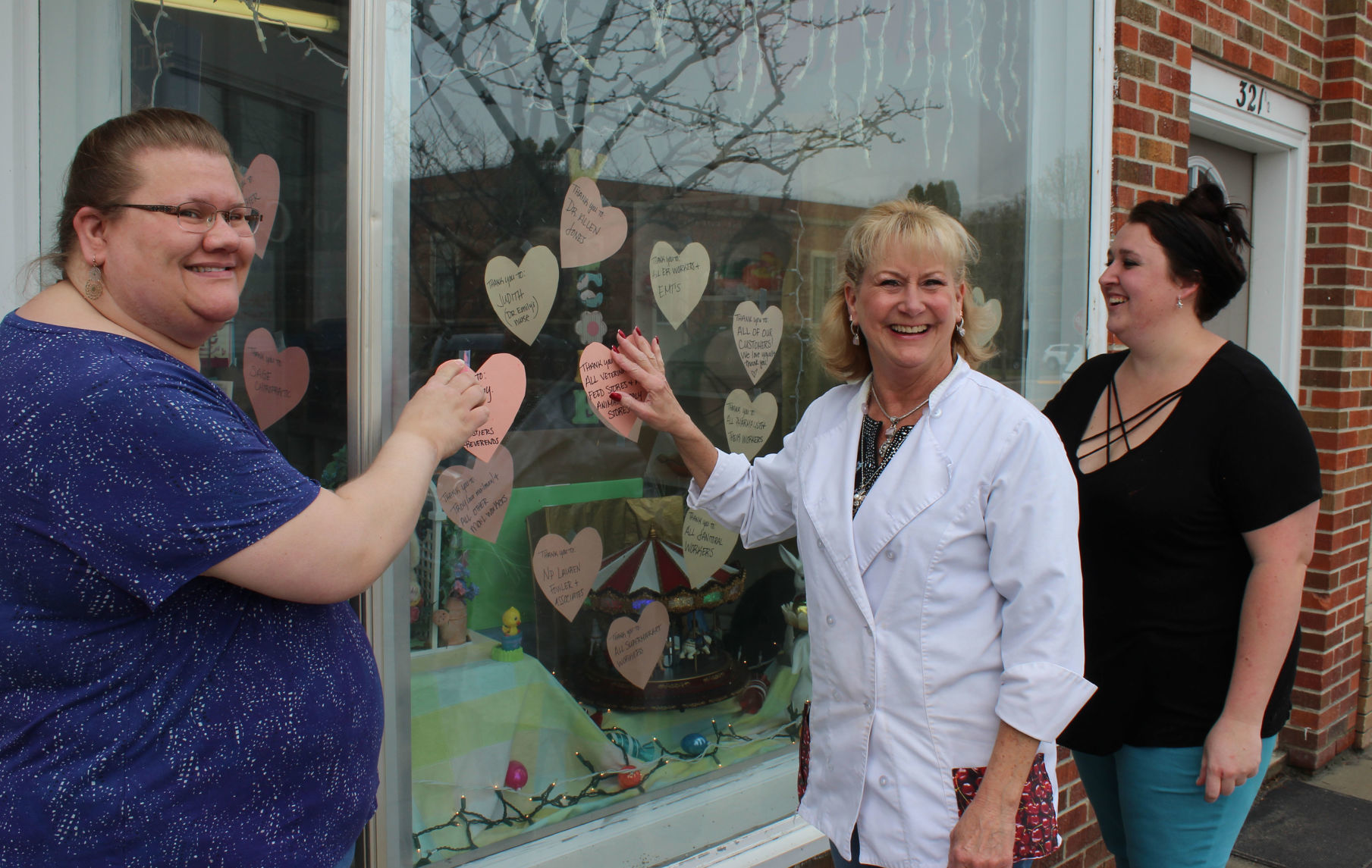 Big Sky Candy displays Hearts of Thanks