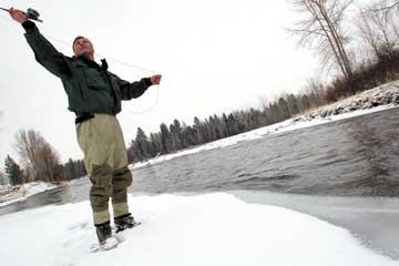 Winter Fly Fishing Reading