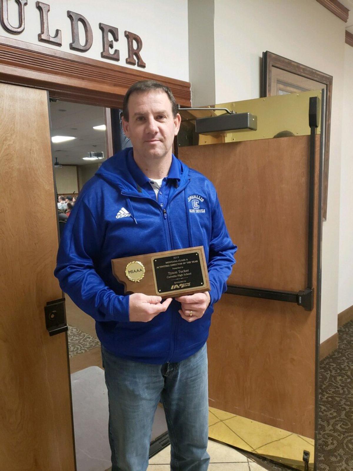 Corvallis' Tyson Tucker named Montana Athletic Director of the Year