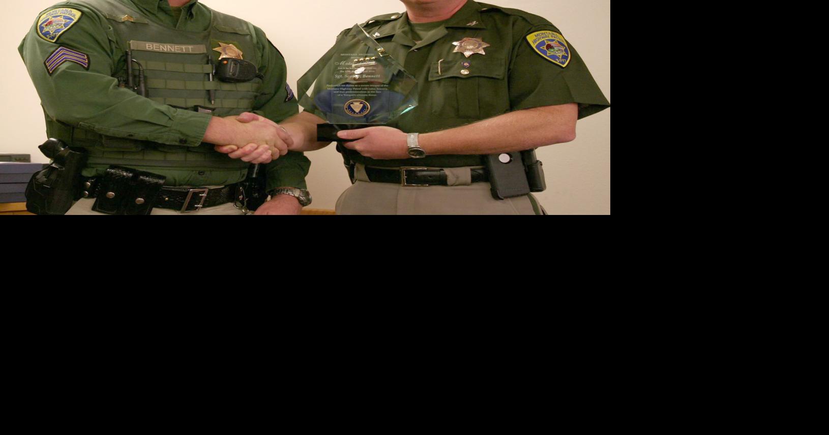 Two Bitterroot MHP troopers presented Medals of Valor