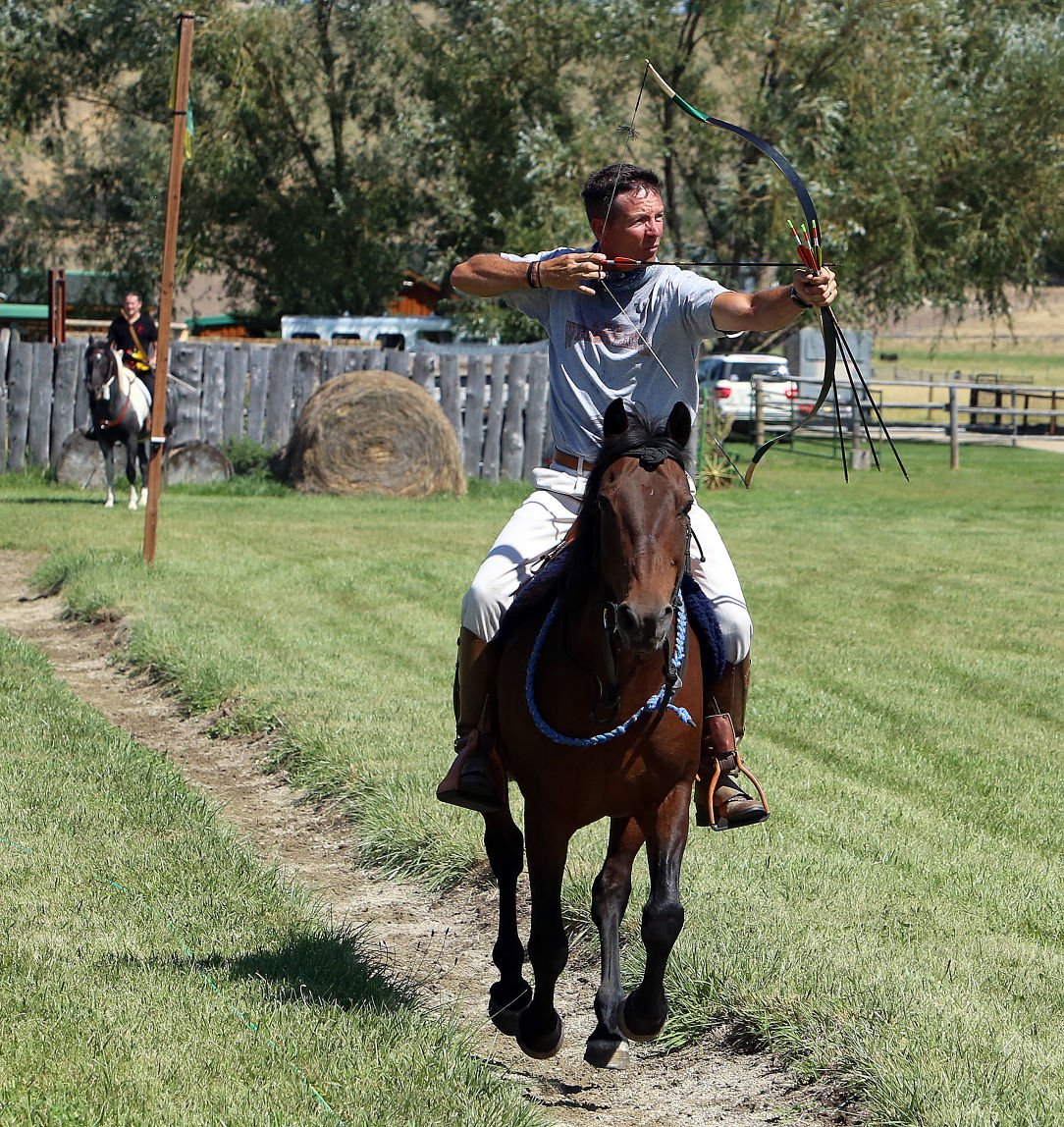 Mounted archery: Competitors gather at Hamilton ranch for weekend ...