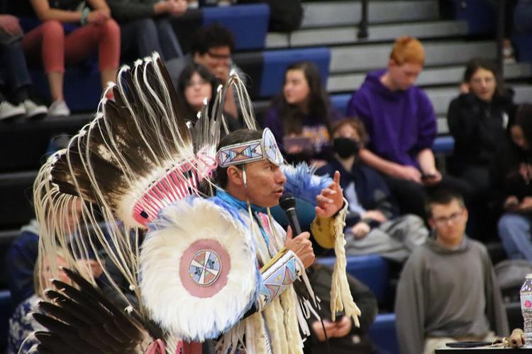Native hip-hop artists presents history and hope to Corvallis School