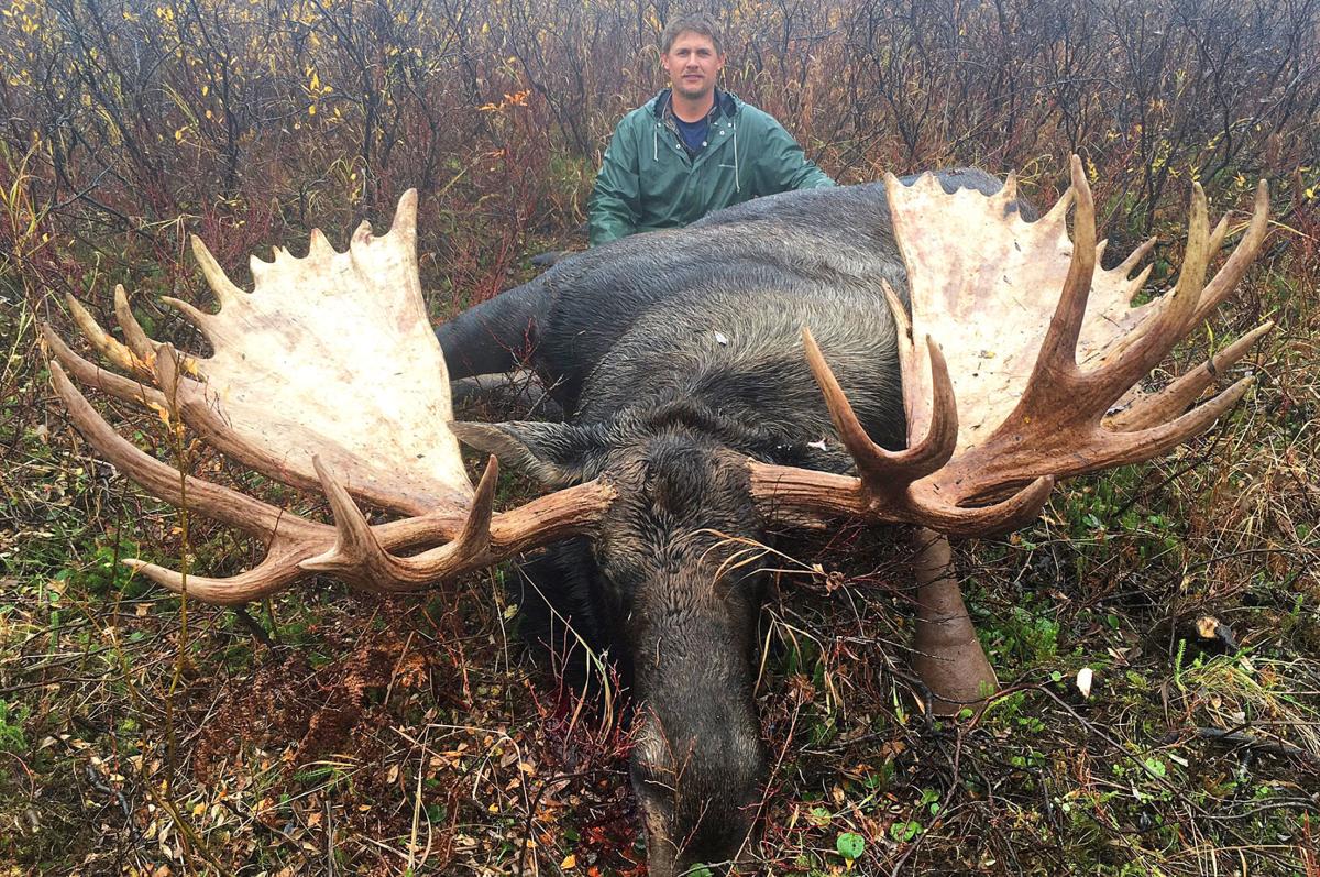 Alaskan hunter bags 80inch moose Outdoors