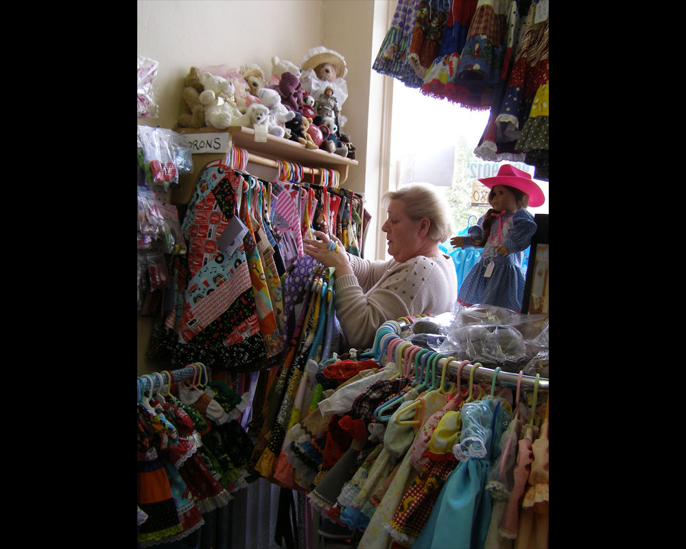 Sassy sewing Hamilton shop provides alterations and oneofakind doll