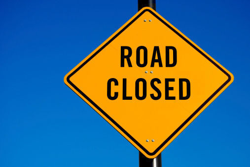 Road Closed, stock 115918274