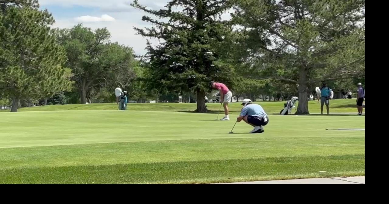 John Gilbert sinks birdie putt to end second round at MSGA State Junior Championships