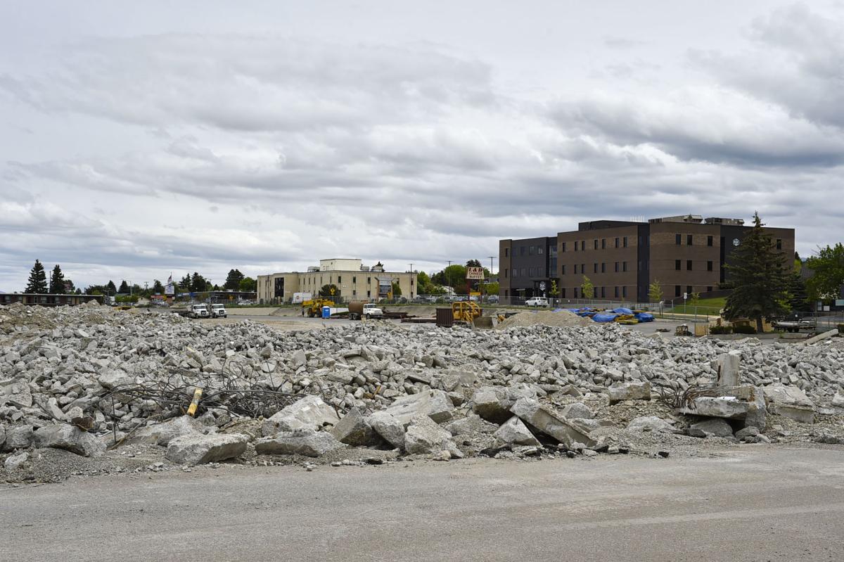 What is left of the Capital Hill Mall