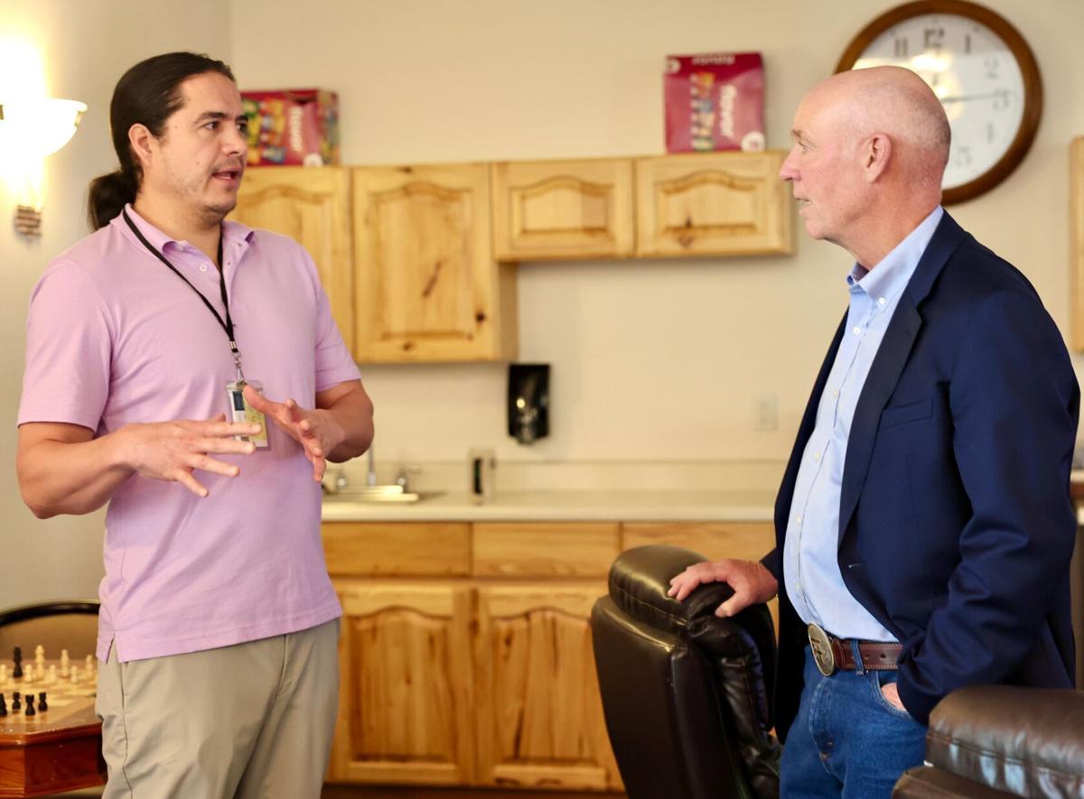 Governor Gianforte Tours Flathead Valley Reentry Center