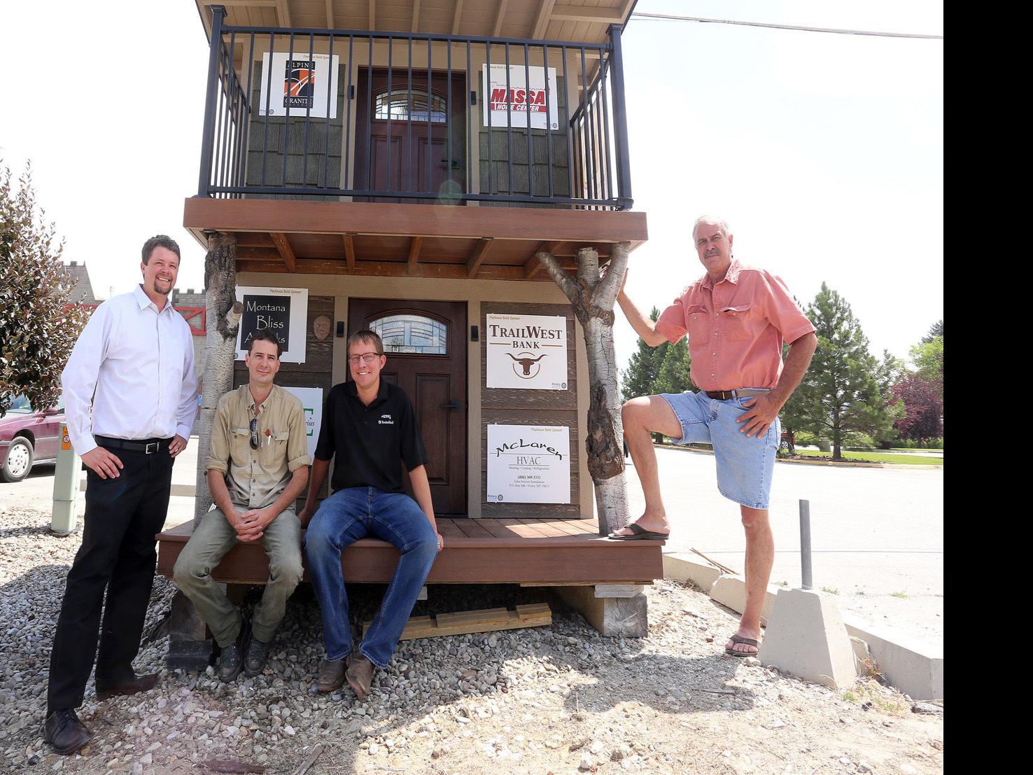 Rotary Club Of Hamilton Raffles Off Childrens Playhouse Local