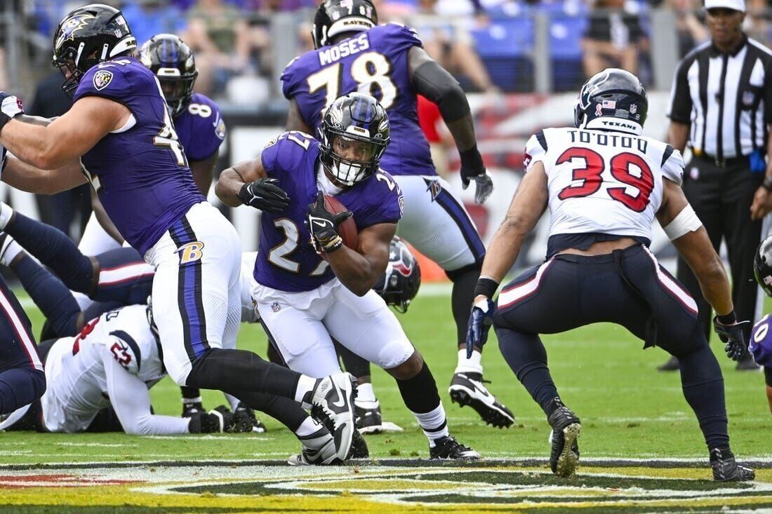 Baltimore Ravens Win 25 9 Houston Texans NFL Kickoff 2023 Final