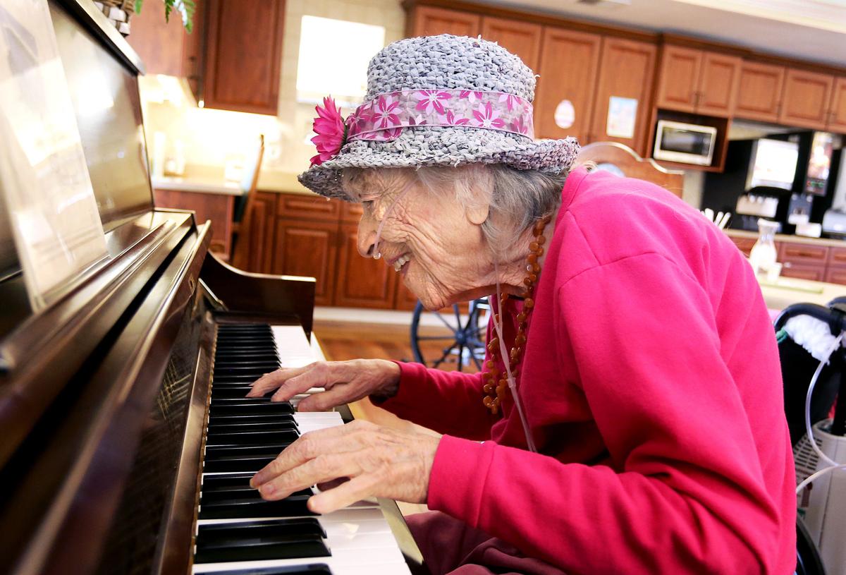 Still Playing 100-Year-Old Woman Fills Valley View -1871