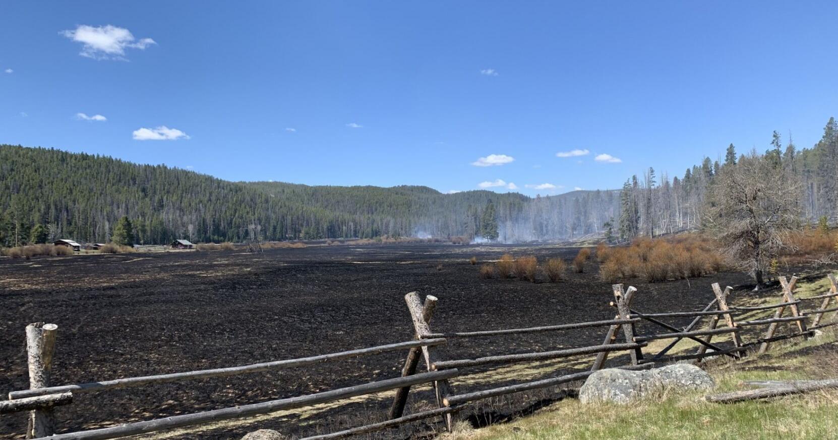 Elk Creek fire remains 99 acres, is fully contained - Vimarsana News