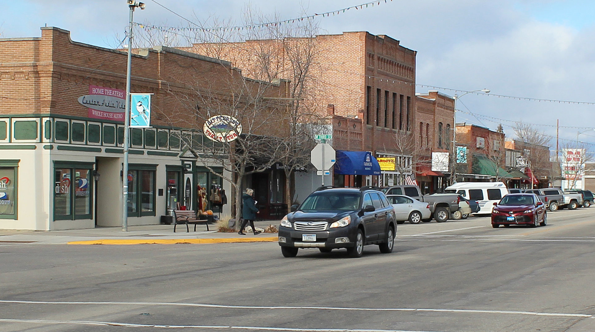 Main Street Stevensville Montana