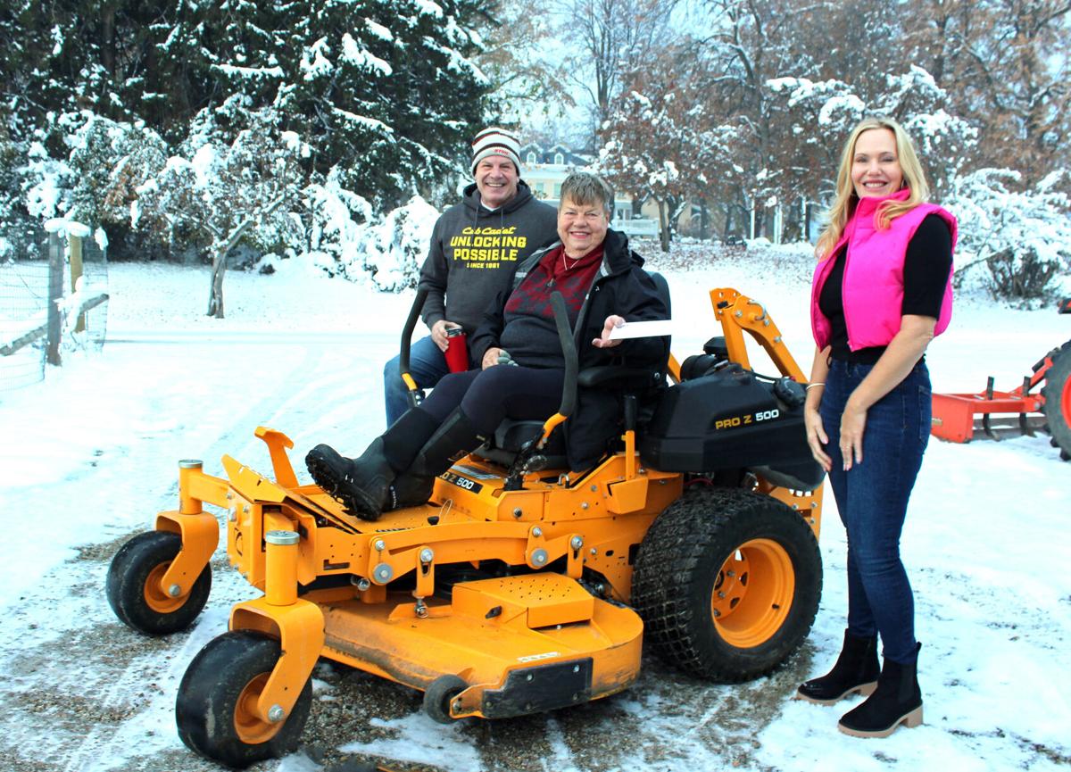 Daly Mansion trees down, new mower donated