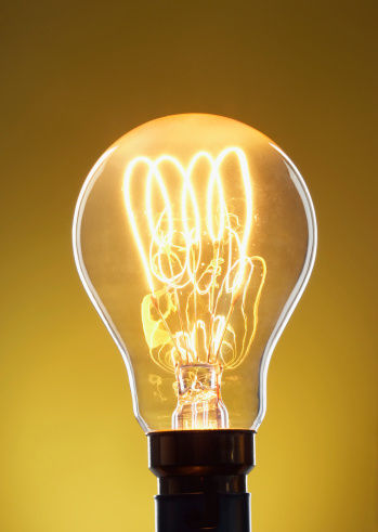 light bulb, stock