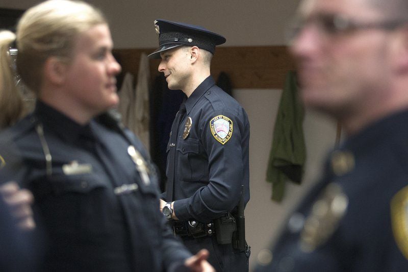 Taking the oath: Christopher Whetstone sworn in at TCPD | Local News ...