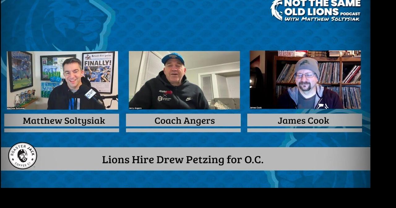 Detroit Lions hire Drew Petzing as offensive coordinator: Not the Same Old Lions Podcast
