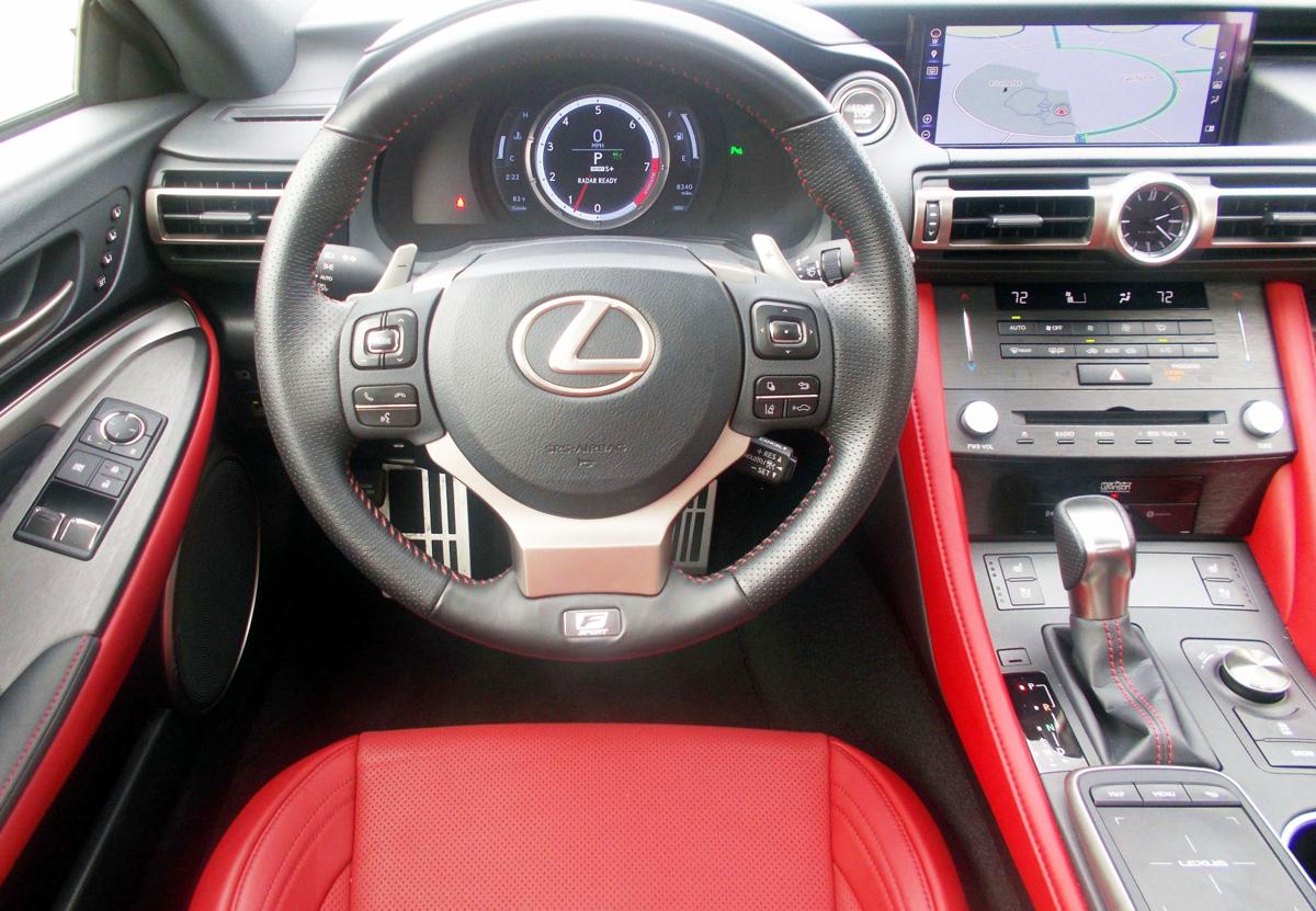 Car Review Lexus Rc More Than Just Show Business Record