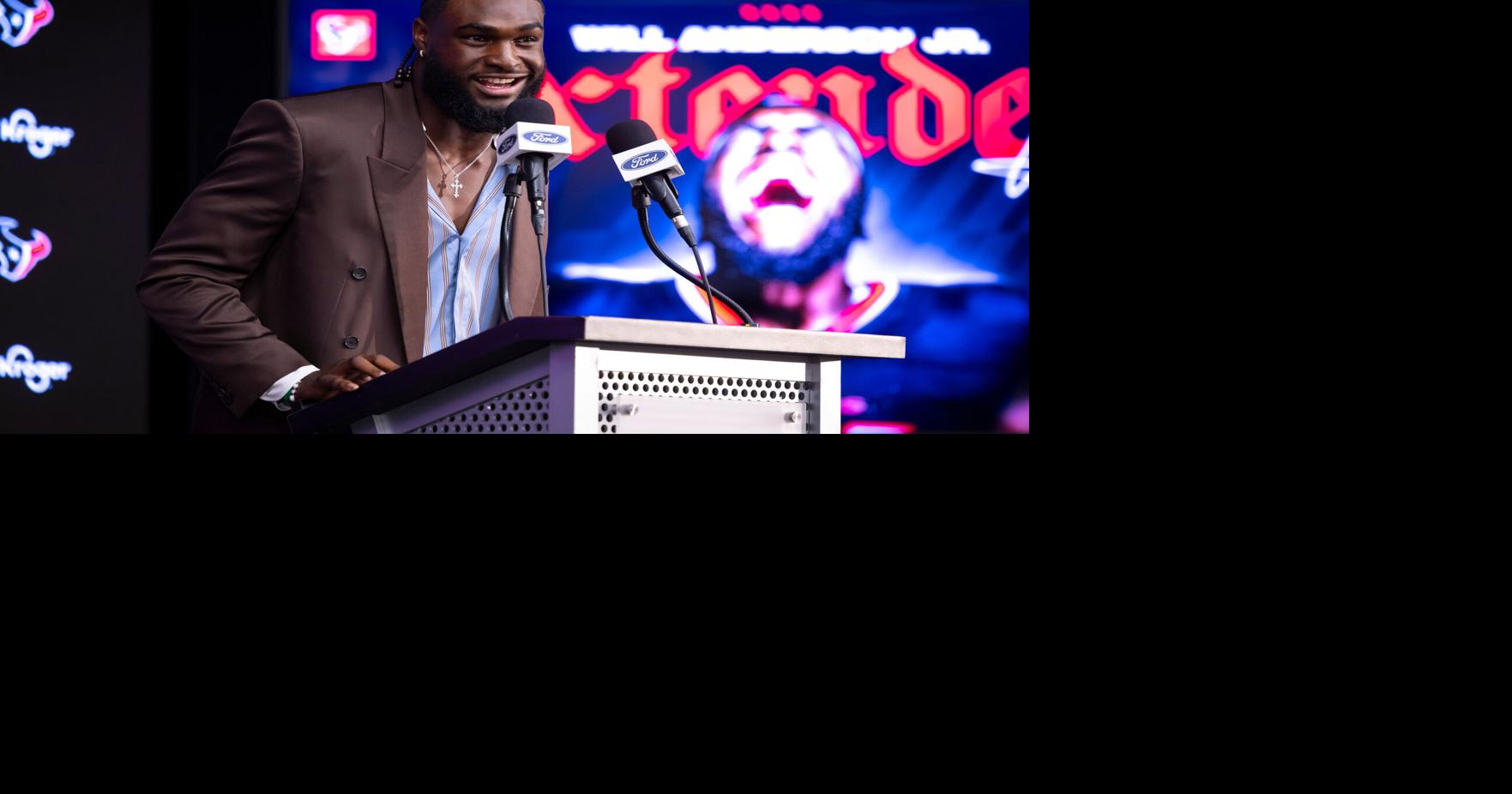 Texans' Will Anderson Jr. celebrates $150M extension