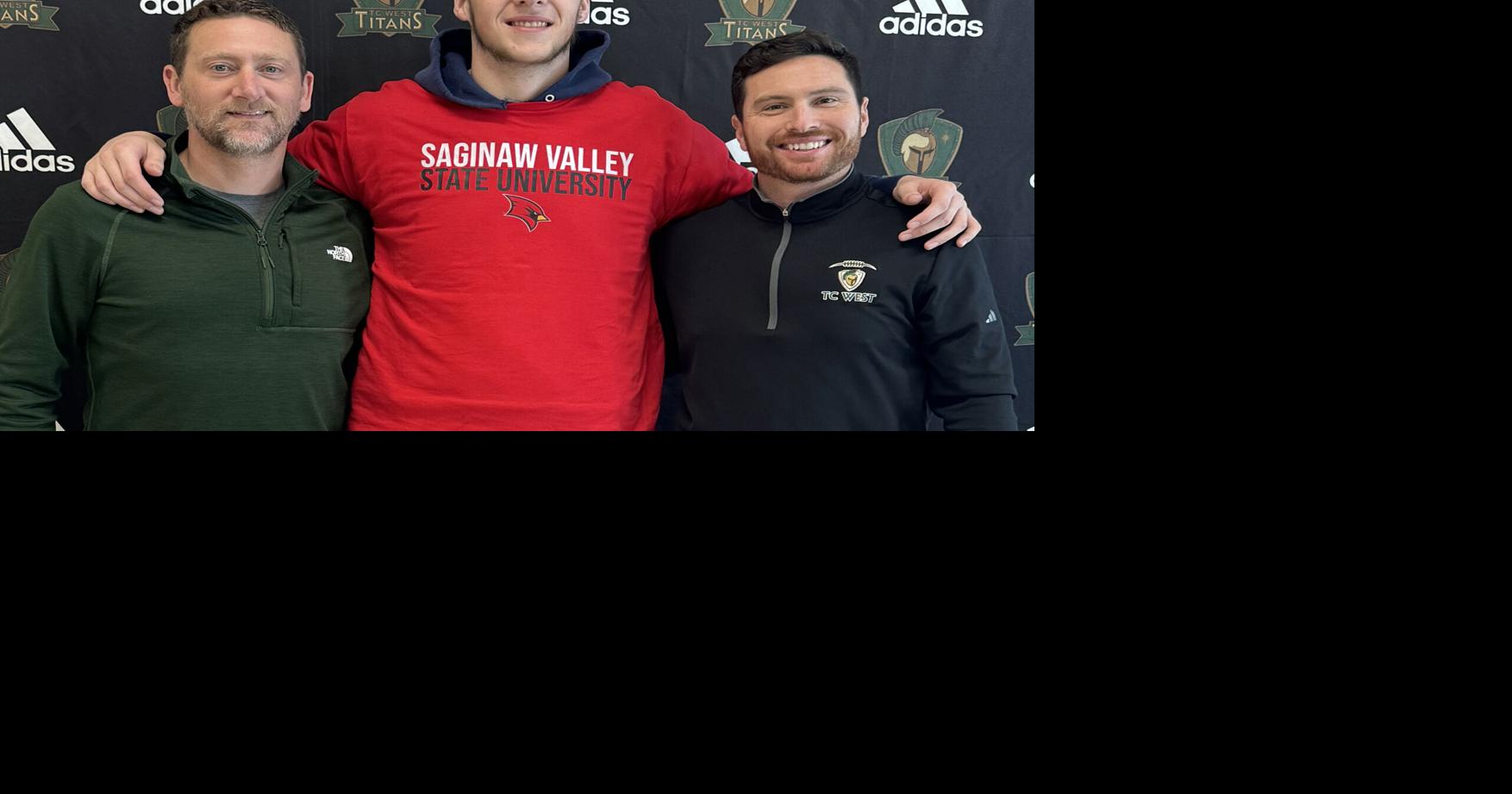 Sports briefs: TC West tackle Bergan commits to Saginaw Valley; TC Central hosting Purple Game