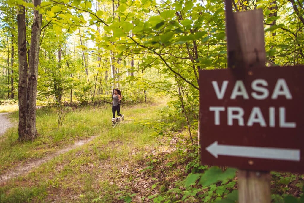 Traverse City Vasa Trail Map