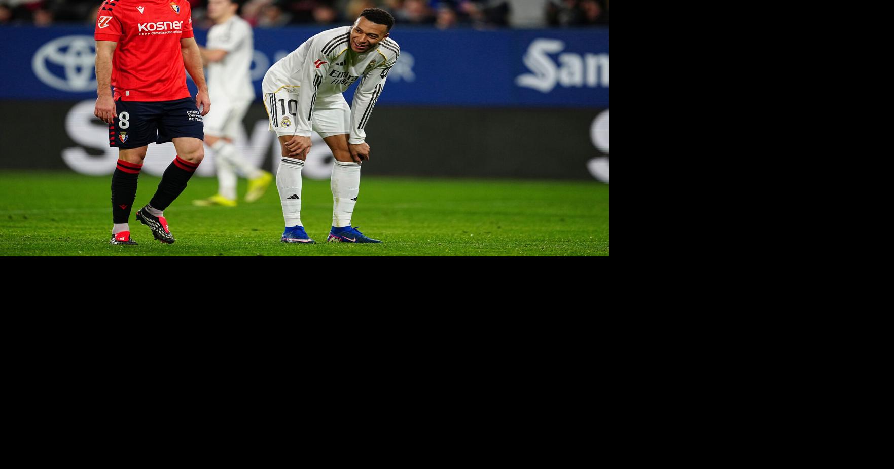 Real Madrid faces Benfica without injured Mbappé in Champions League