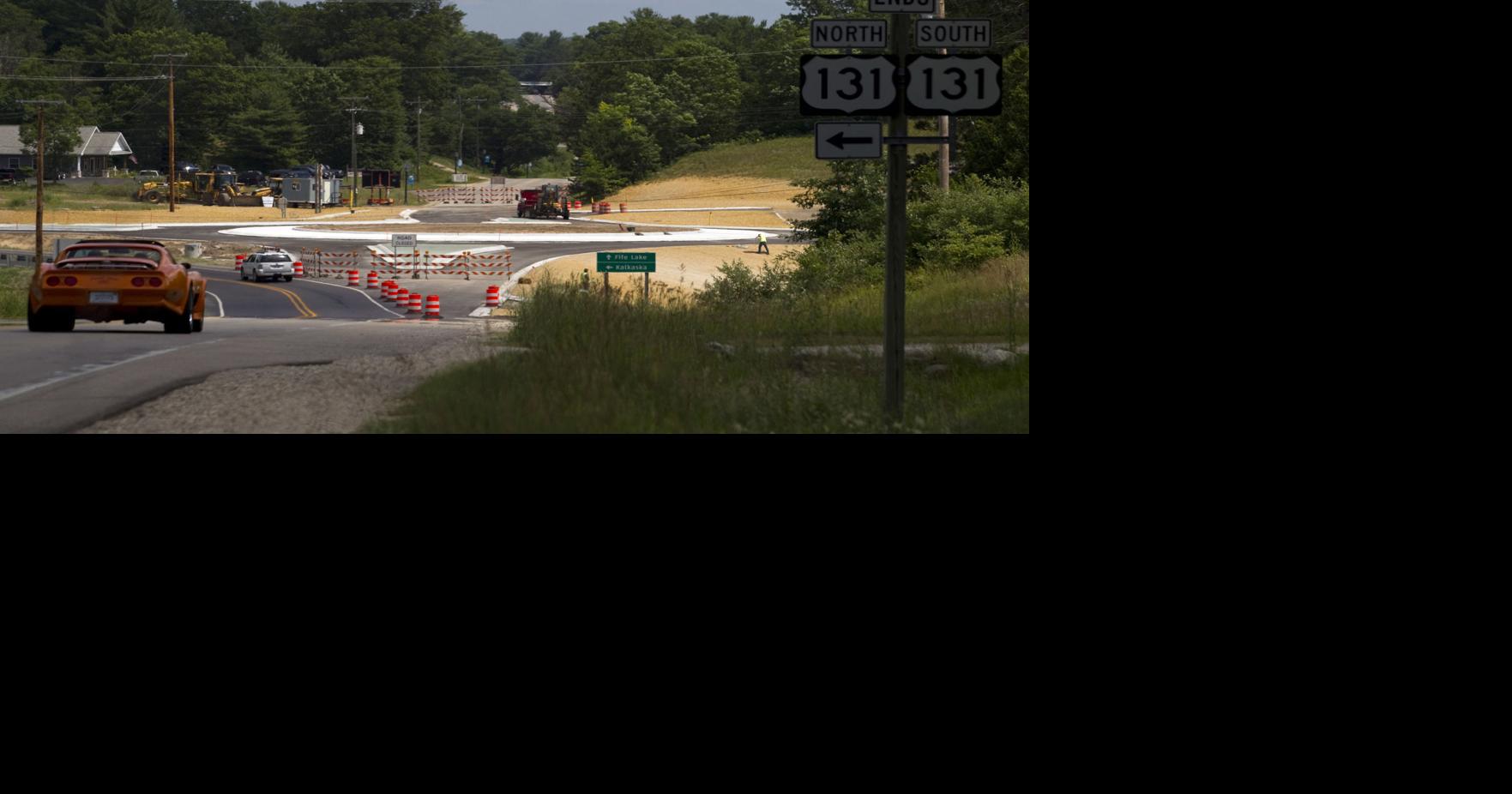 Roundabout nearly completed in Fife Lake News