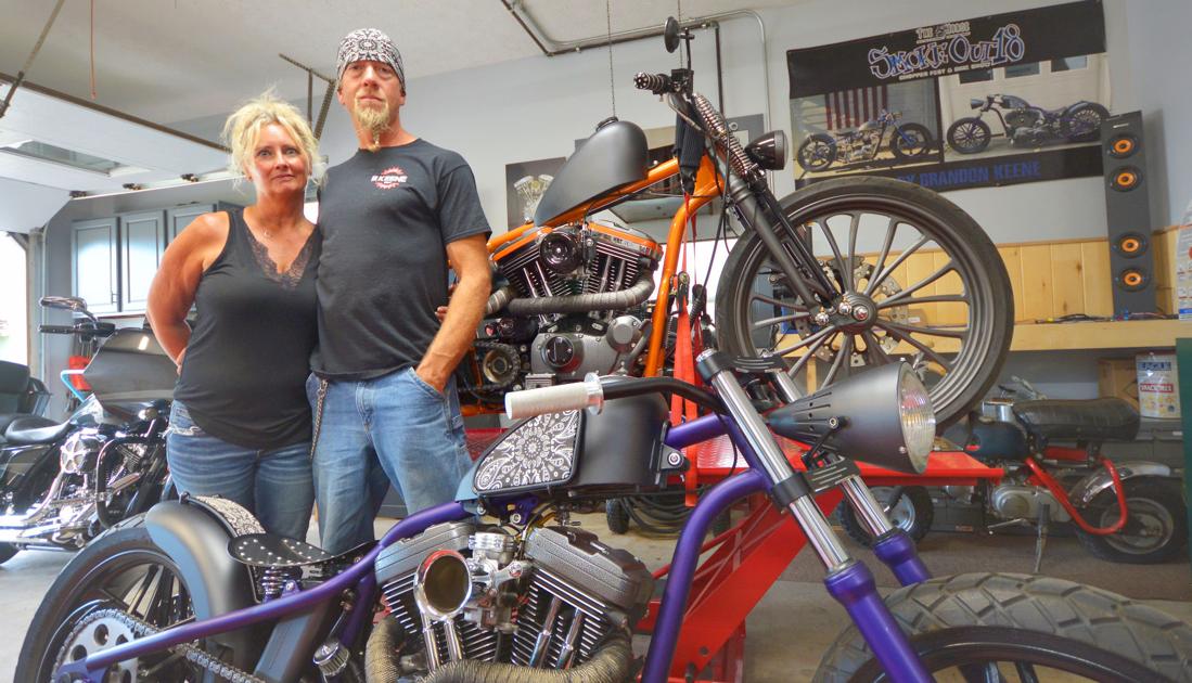 Traverse City Built Motorcycle Wows Sturgis Crowd The Biz Traverse City Built Motorcycle Wows