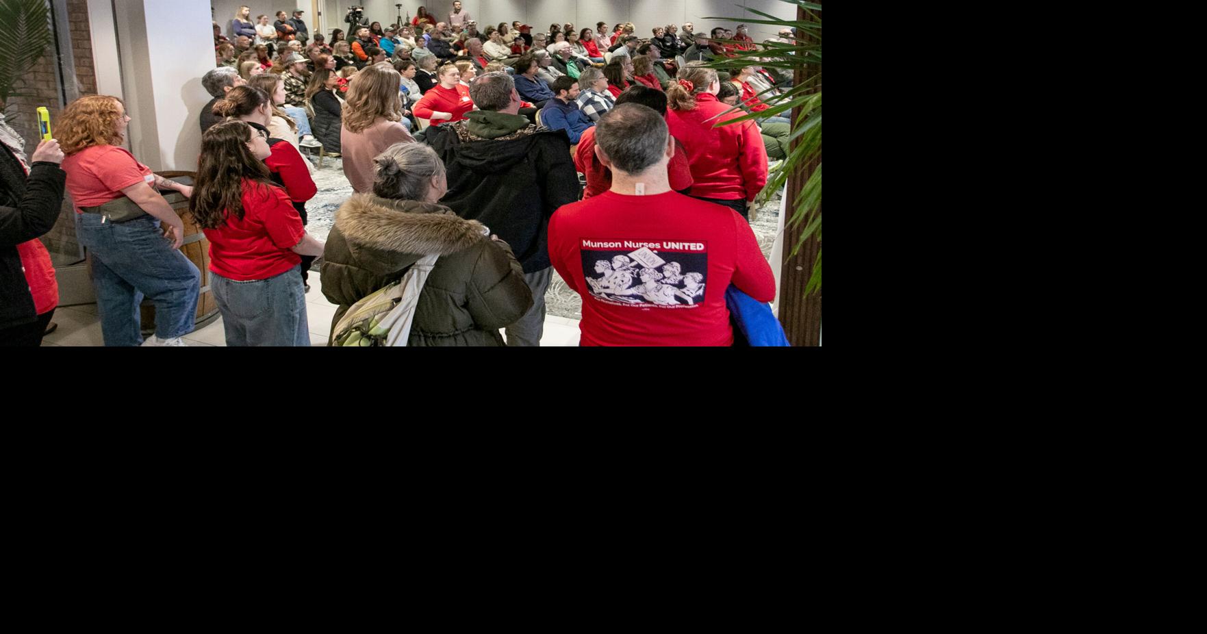 MUNSON MEDICAL CENTER: Nurses call for safer staffing at town hall