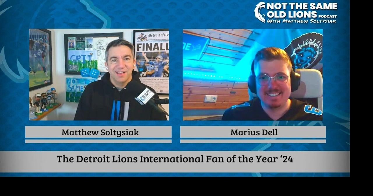 Detroit Lions head to Germany: Meet Marius Dell, 2024 International Fan of the Year