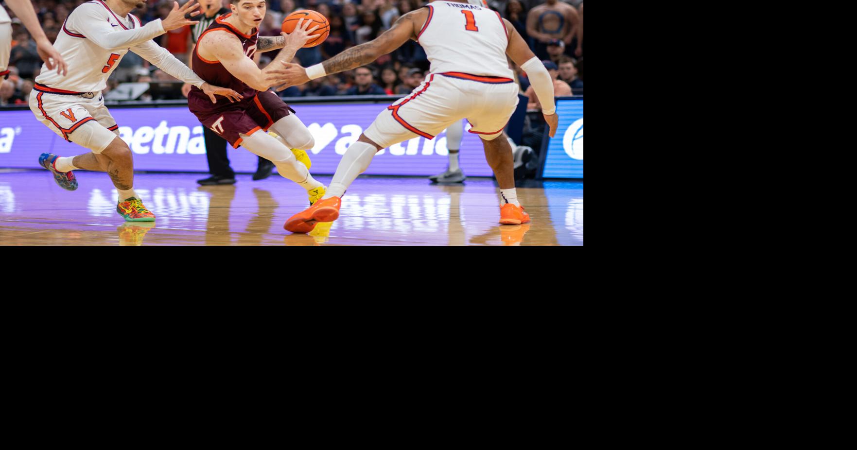 No. 13 Virginia holds off NCAA Tournament bubble team Virginia Tech for a 76-72 win